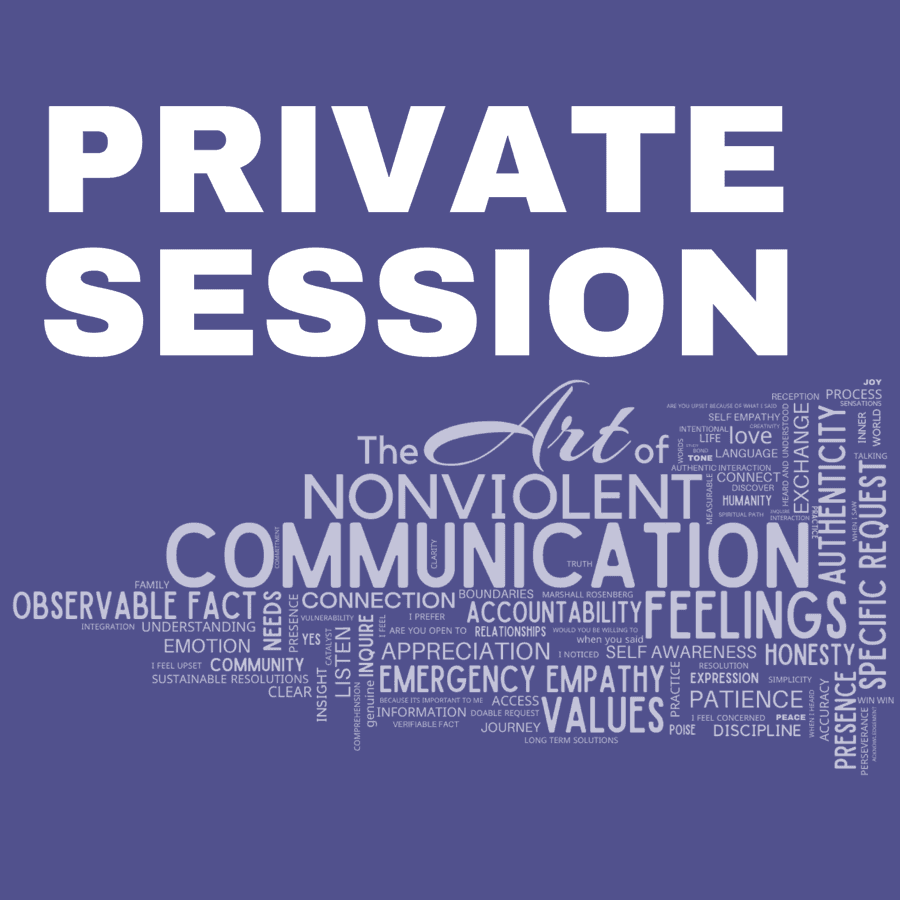 Private session: The Art of Nonviolent Communication